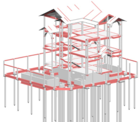 Bản vẽ kết cấu Biệt Thự - Revit Structure